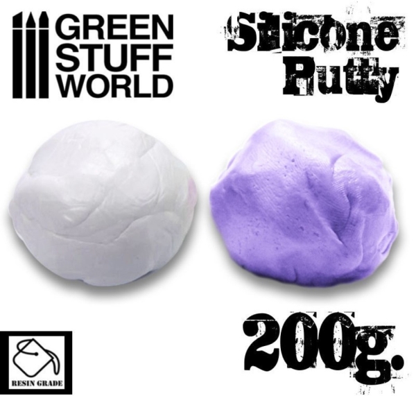 Green Stuff Violett Silikon-Knetmasse 200gr (GP 1L= 79,50€)
